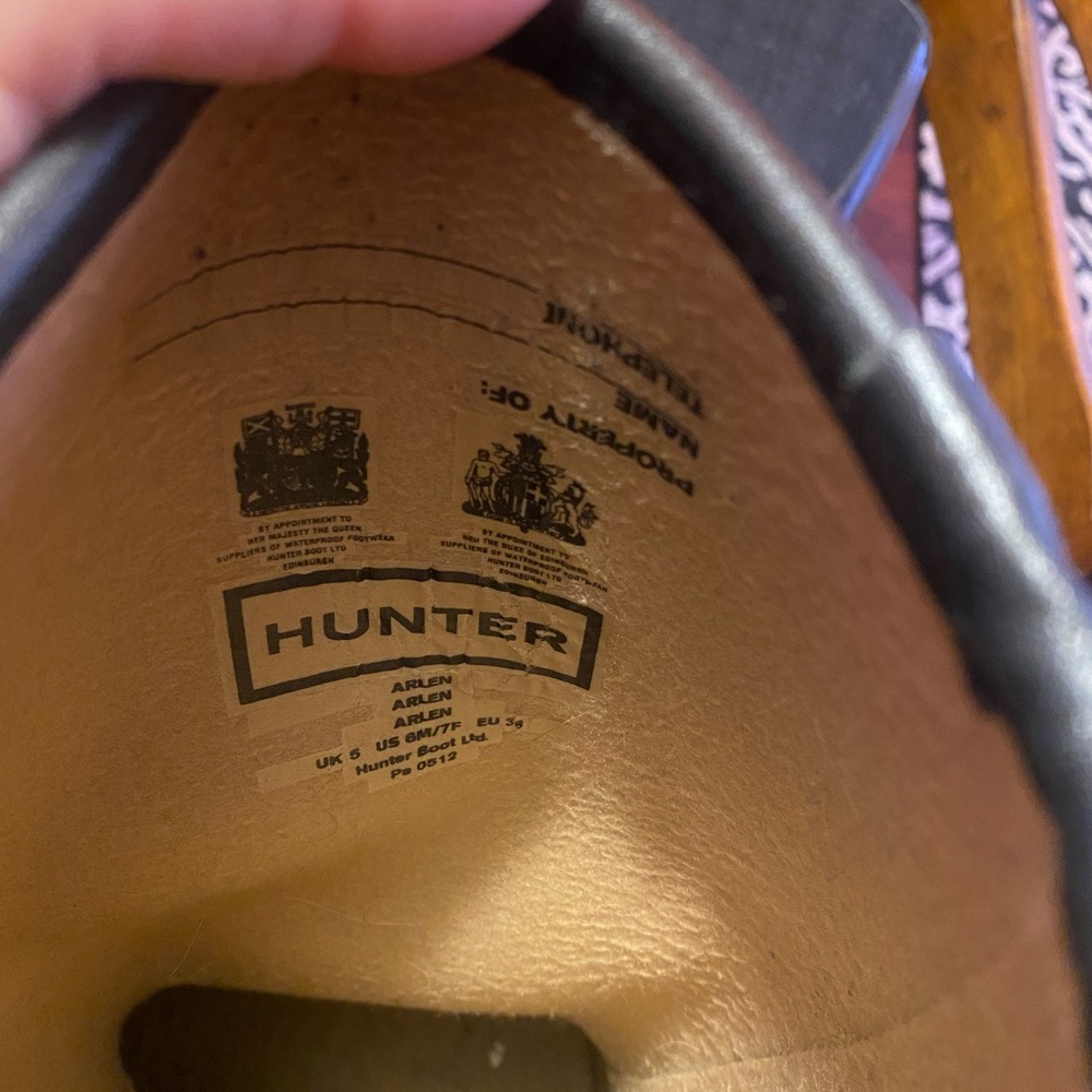 Hunter boots